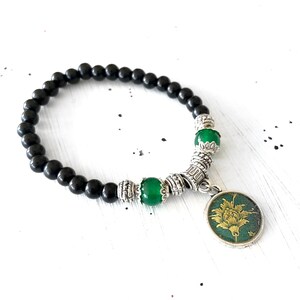 AVISH Persische ethnische Perlenarmband, orientalischer Schmuck, Vintage-Boho-Geschenk, handgefertigtes historisches Geschenk
