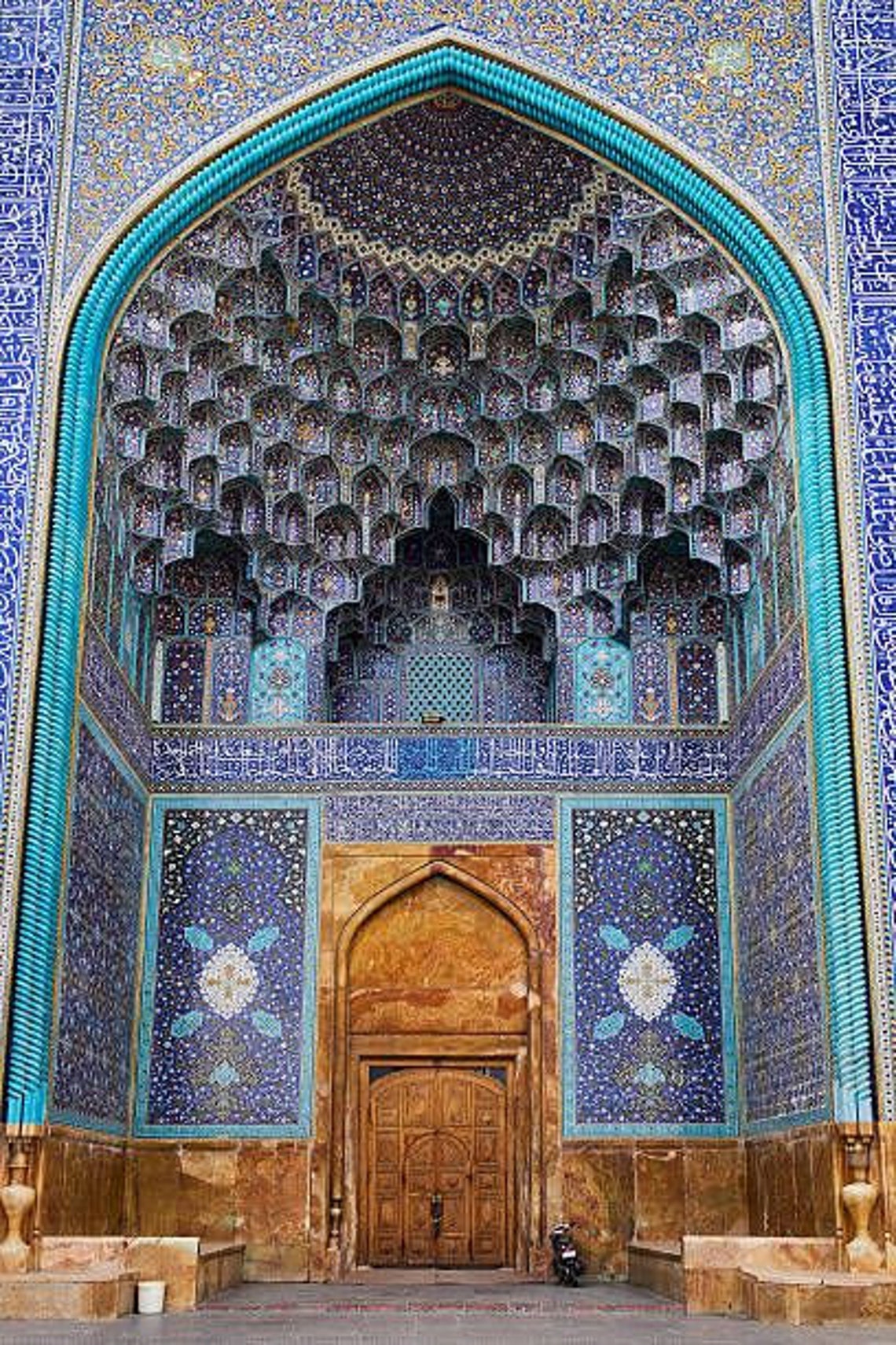 HOMA Tassel Necklace persian Tile Design Persian Jewelry Etsy