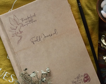 Journal de terrain du magizoologiste | Pour le sorcier naturaliste | Carnet de notes créatures magiques |