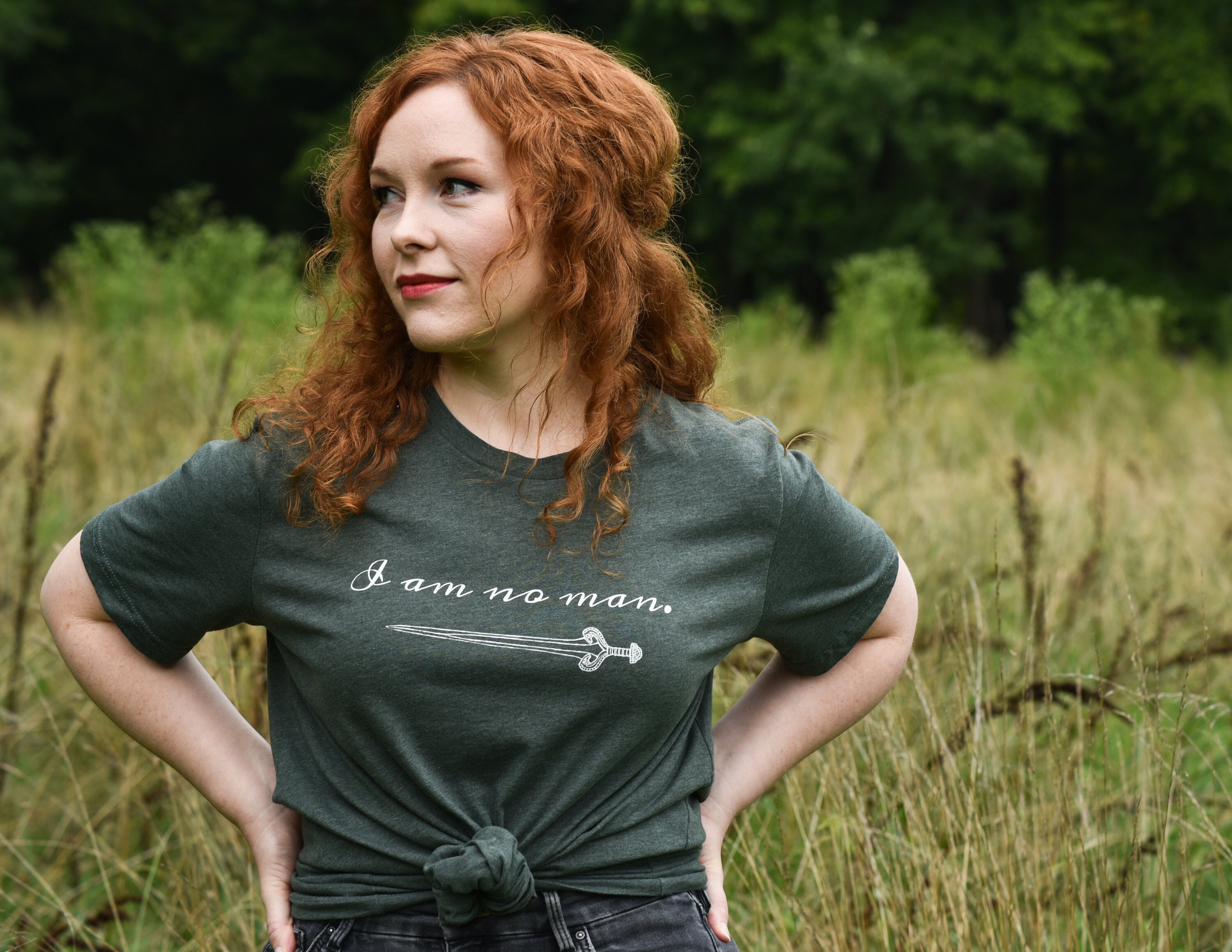 Shieldmaiden Viking Shield Women's White T-shirt - Northlord