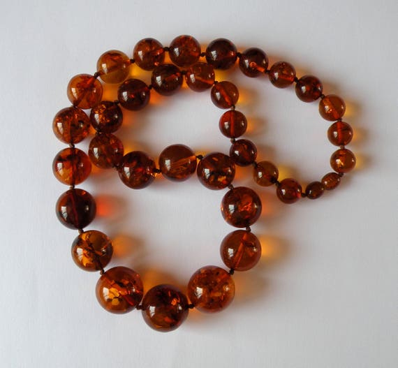 Natural amber beads. 918 mm. Baltic Amber Beads. Natural Etsy
