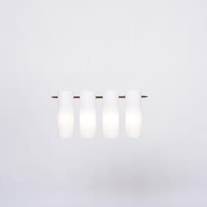 Swedish Mid-Century Modern pendant lamp by Uno & Östen Kristiansson for Luxus