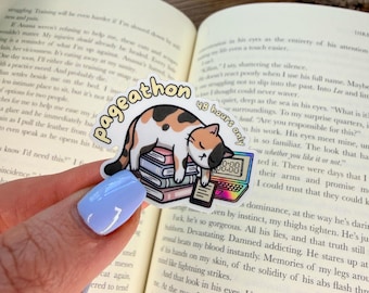 Pageathon 48 Hour Readathon Sticker