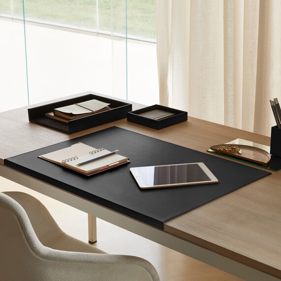 Modern sale leather desk