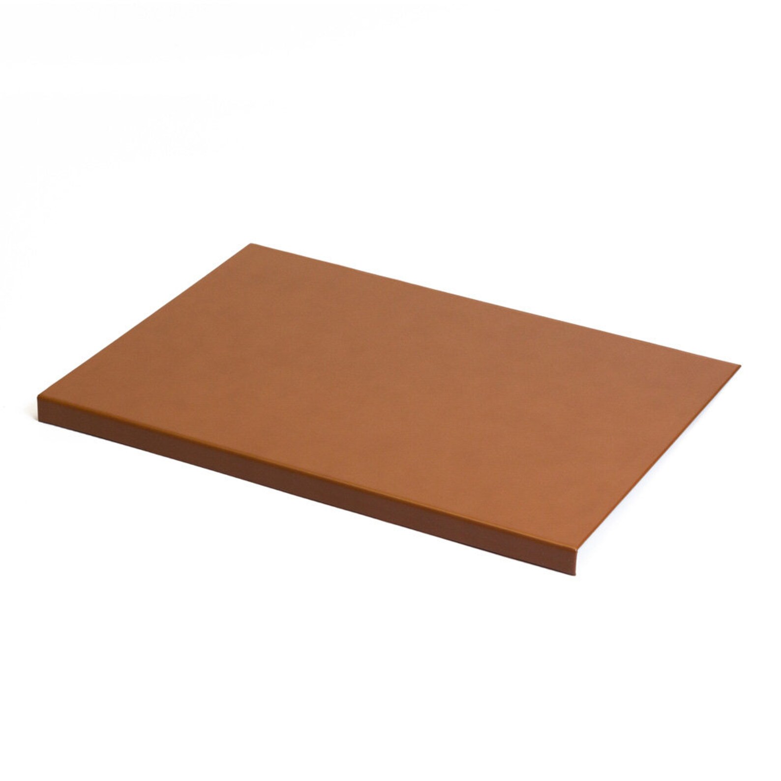 Real Leather Desk Mat Orange Brown. Office Desk Pad Steel Etsy