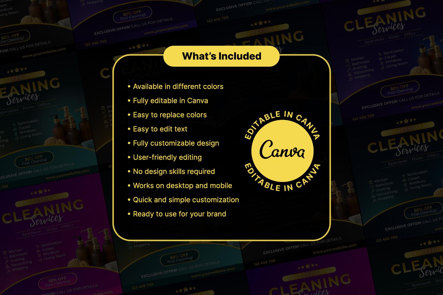 Flyer Kitchen Clean Cleaning Service Flyer, Cleaning Flyer Template, Maid Service Flyer ...