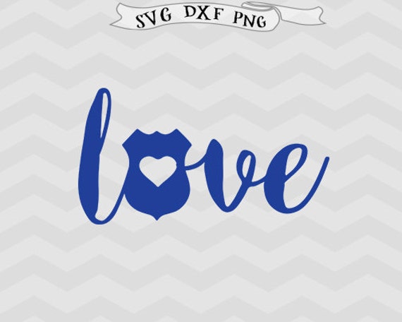 Download Police Svg Love policeman SVG Police dad svg Police Badge ...
