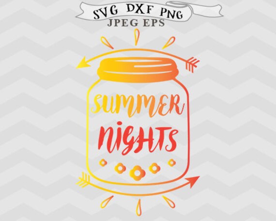 Download Summer Svg Summer Nights Svg Beach Svg Mason Jar Svg Sea Svg Etsy