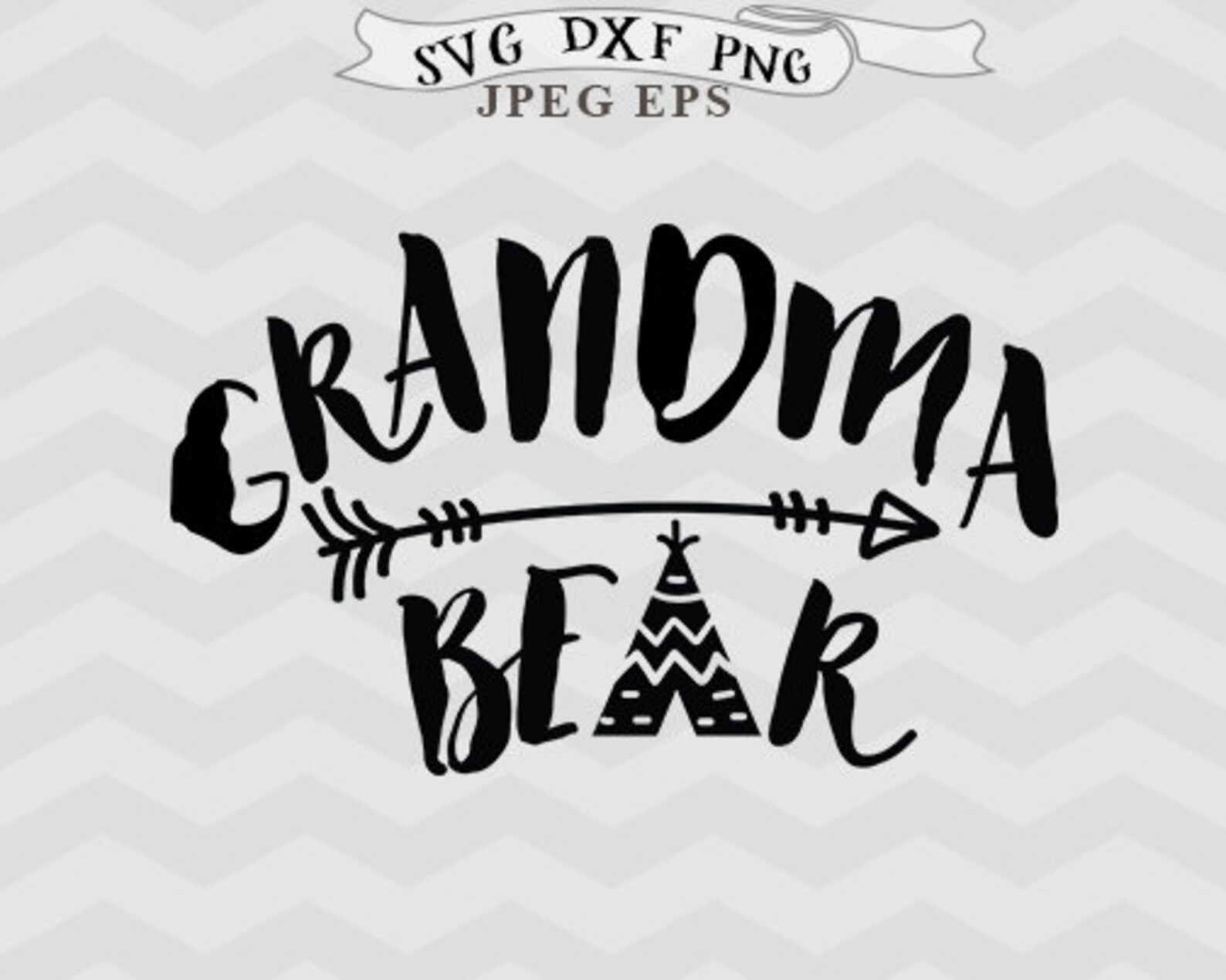 Grandma Bear SVG Mama Bear SVG Mothers Day Ssv Grandma SVG  Etsy