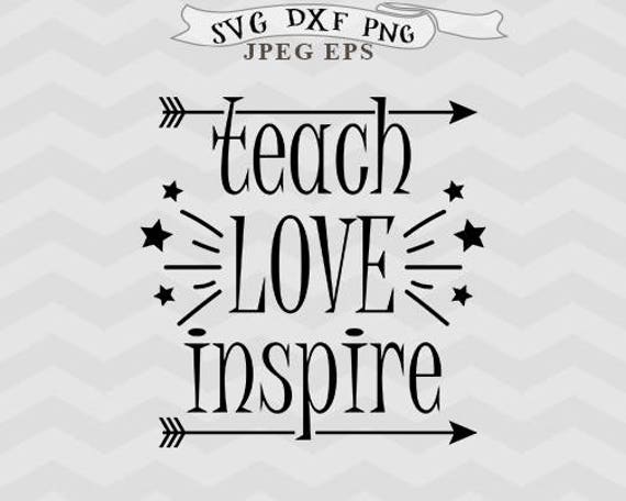 Free Free 172 Teach Love Inspire Svg Etsy SVG PNG EPS DXF File