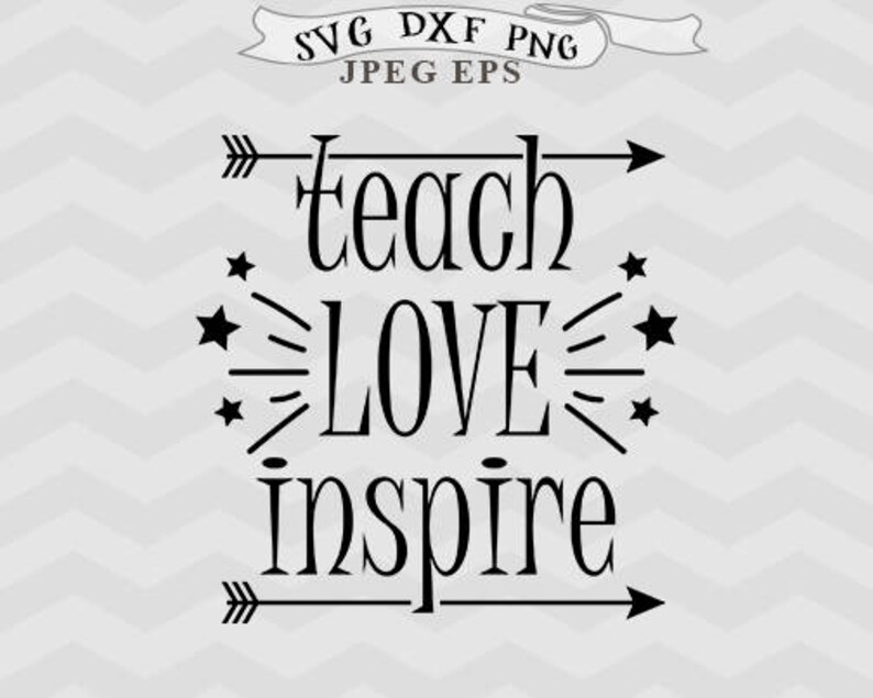 Free Free 260 Teach Love Inspire Svg Etsy SVG PNG EPS DXF File