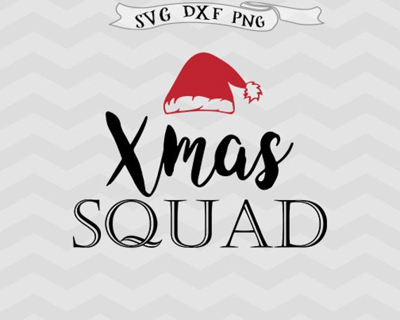 Download Christmas Svg Santa Hat Svg Xmas Svg Funny Team Svg Digital Etsy
