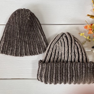 Knitting Pattern Fisherman Rib Hat