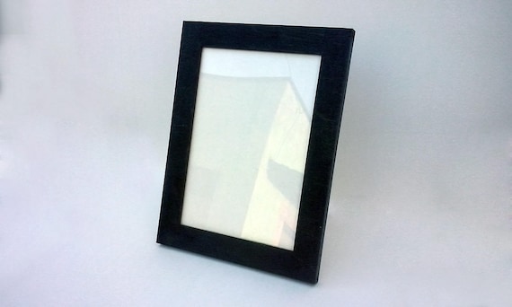 Cornice Portafoto Quadrata Nera Da Parete | 20 X 20 Cm, Design Moderno E Minimal, Da Appendere