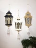 Ramadan hanging ornaments lantern from wood, decoration on both sides! Eid id Mubarak. Ramadan decoration. One piece. 