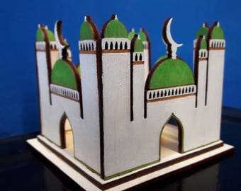 Small Mosque lantern for tealight