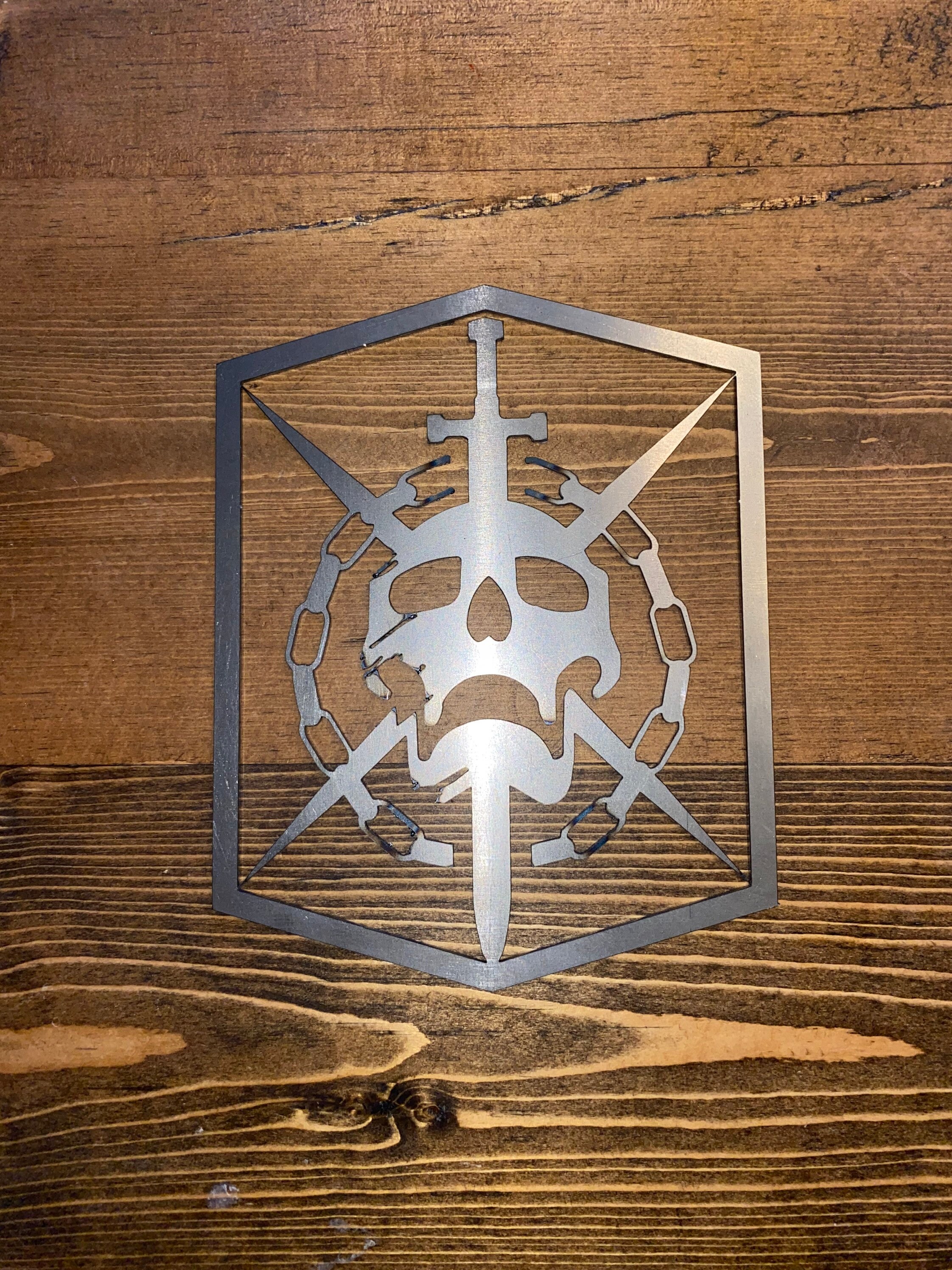 Destiny 2 Raid Banner Steel Metal Wall Art Etsy