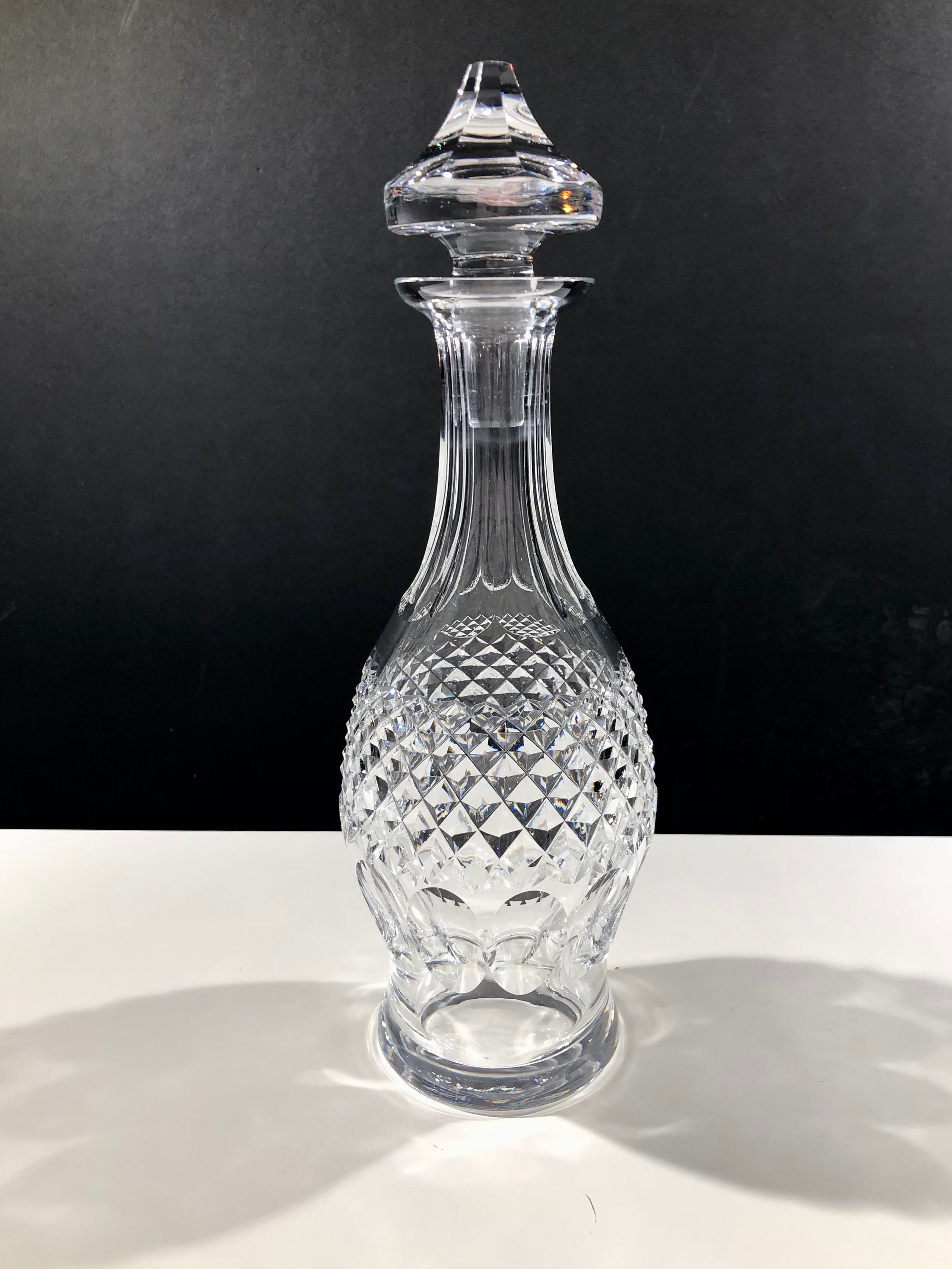 Waterford Crystal Colleen Decanter / Vintage Waterford Brandy Decanter /  Colleen Brandy Decanter / Waterford Crystal Ireland Cut Glass 12