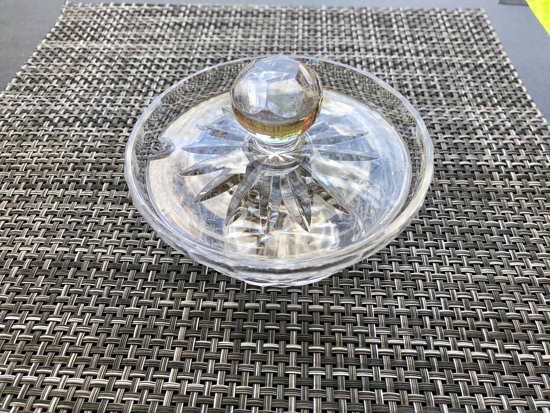 Waterford Crystal Jam Jar / Waterford Crystal Honey Jar / Etsy