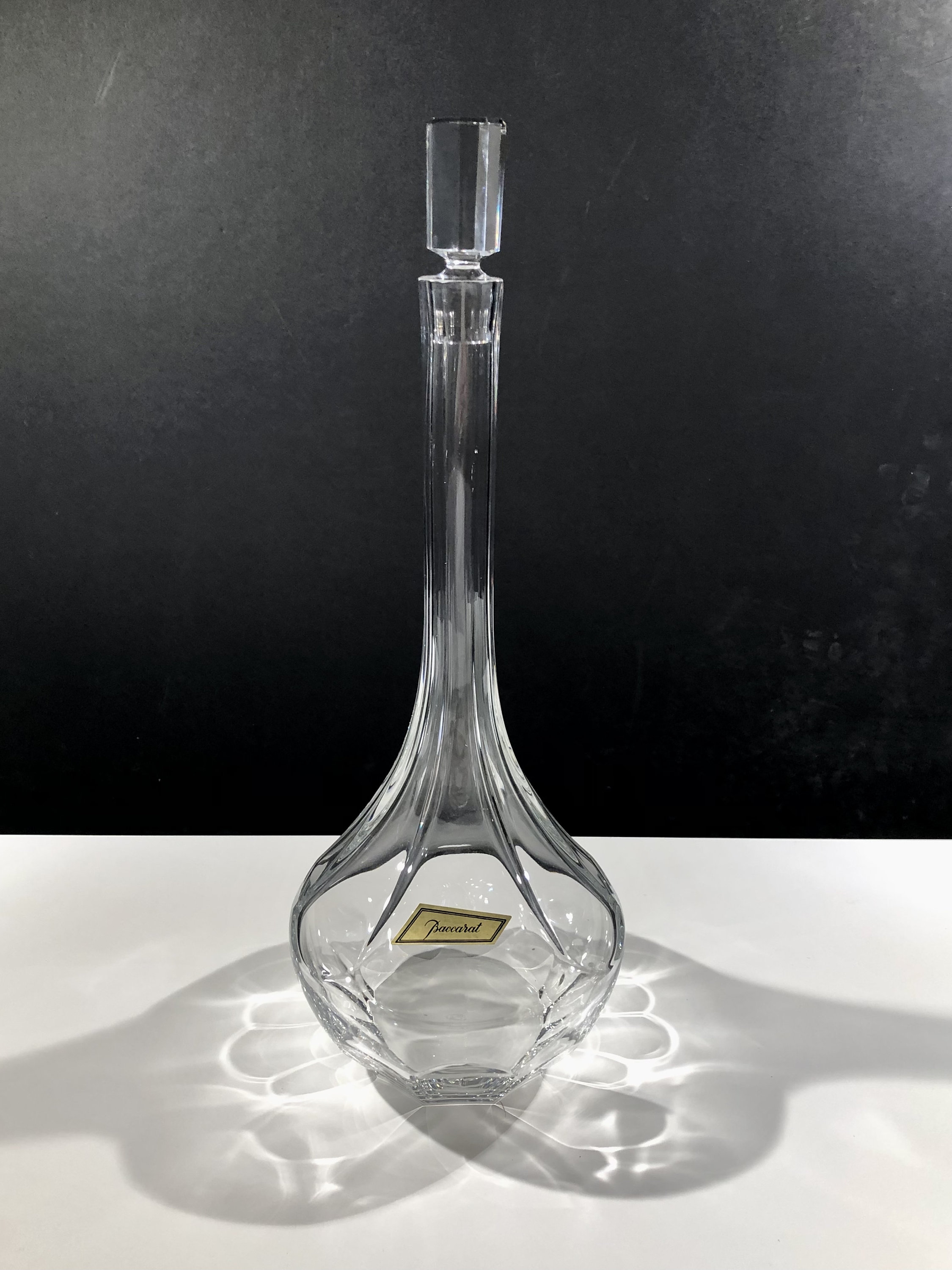 Baccarat Narcisse Decanter / Rare Baccarat Crystal Decanter / Baccarat