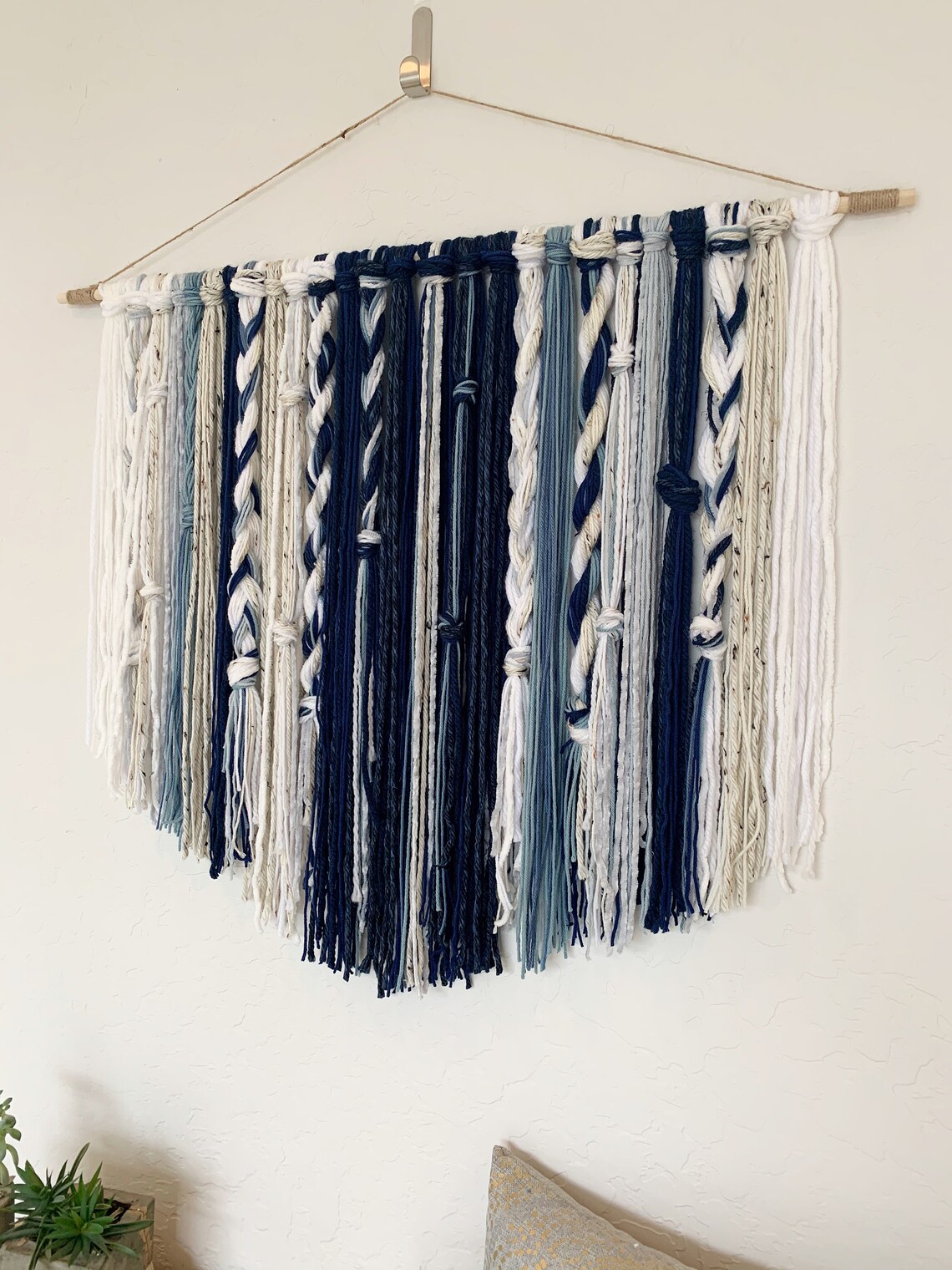 Yarn Wall Art Tapestry Yarn Tapestry Yarn Wall Hanging - Etsy