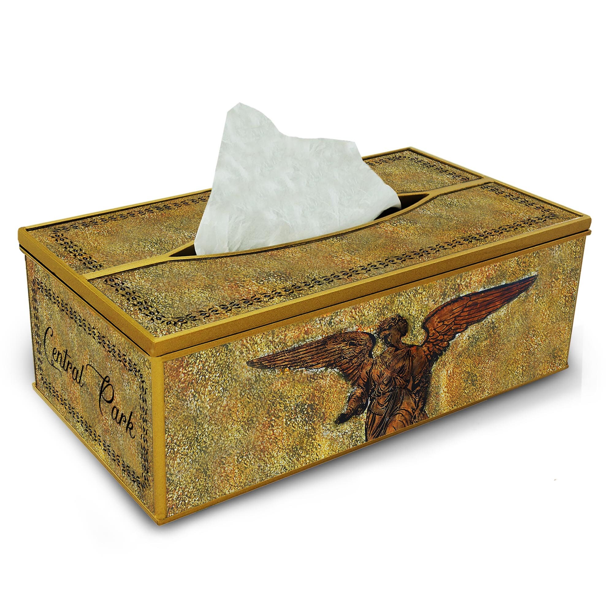 Boite à Mouchoirs - Fontaine Bethesda Central Park New York Boîte Kleenex Pour Salle de Bains ou Sal