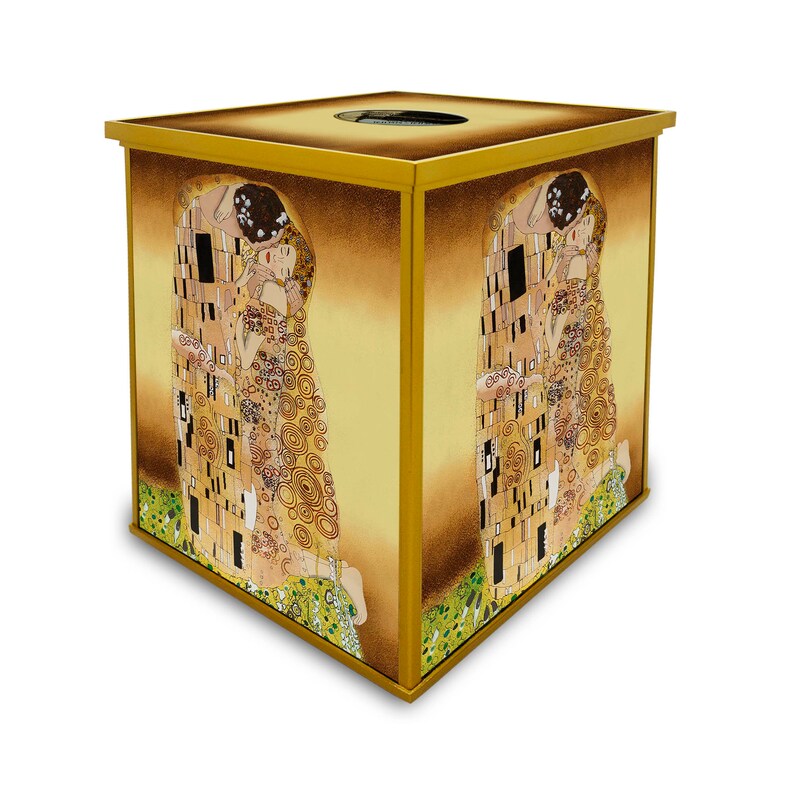 Custom plaque urn - Lovers Paintin Kissing 2021 on Klimt#39;s Finally popular brand Gustav