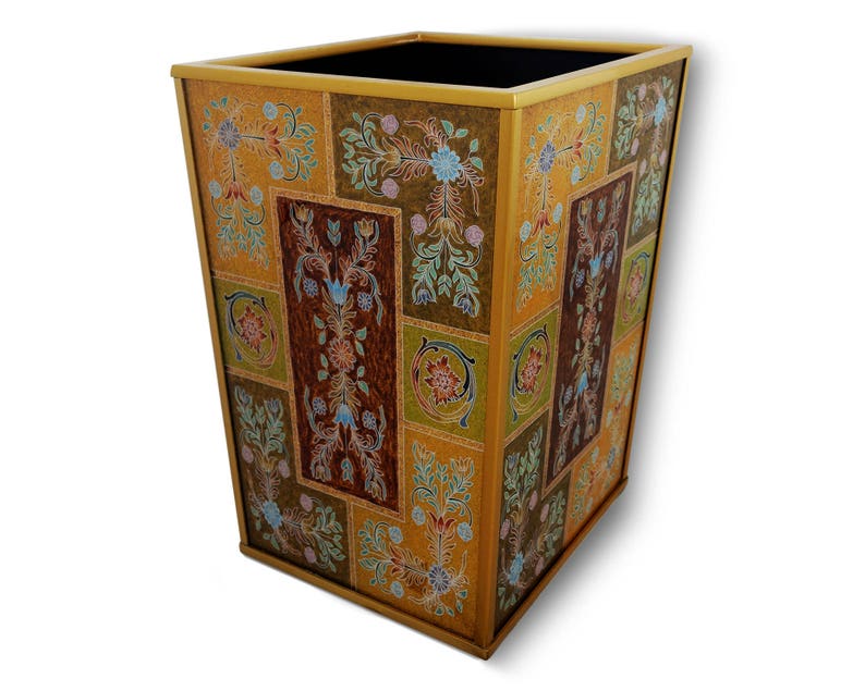 Vintage Bindecorative Binkitchen Trash Binglass Trash Etsy