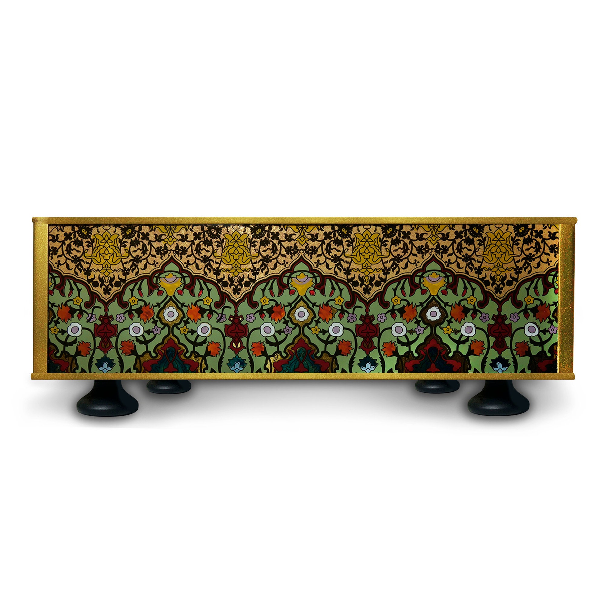 Accesorio de baño Art deco dorada Toallero de lujo hecho a | Etsy