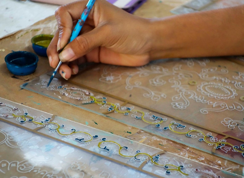 DuCoteDuParc – Coffre à thé – Le baiser de Gustav Klimt DuCoteDuParc – Coffre à thé – Le baiser de Gustav Klimt