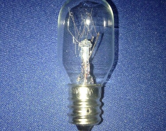 2 Screw In Clear Light Bulbs Juki,necchi,riccar,elna,brother Sewing Machines 15w