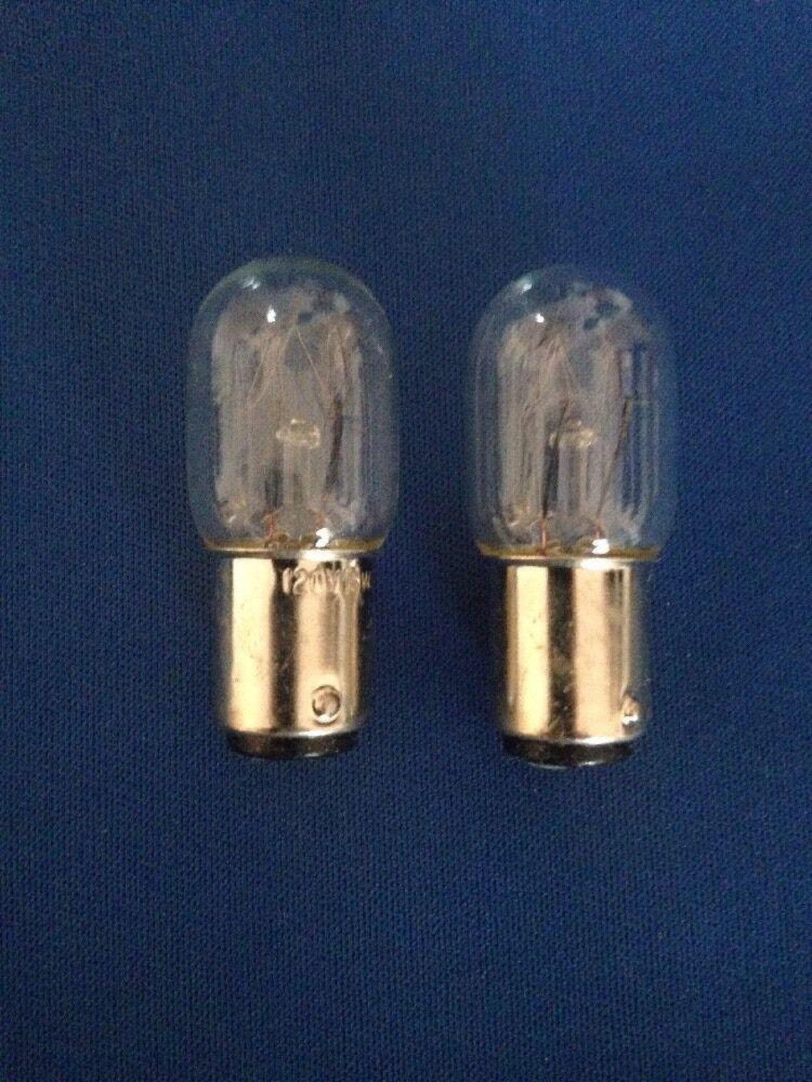 2 Kenmore Light Bulb 15 Watt 5/8 Base Small Glass Fits 148 & Etsy