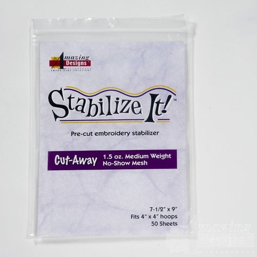 Iron On Fusible Tearaway Embroidery Stabilizer by Threadart, 1.8 oz Medium  Weight, 10 x 100 yd roll, For Machine Embroidery