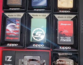 IMMACULATE Snap-on™ Tools Zippo Lighter 2021 Collection 8 LIGHTER
