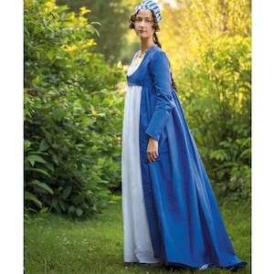 New Simplicity S8941 Regency Sense Sensibility Empire Napoleonic Era Circa 1795-1825 Dress Jacket Robe Sewing Pattern