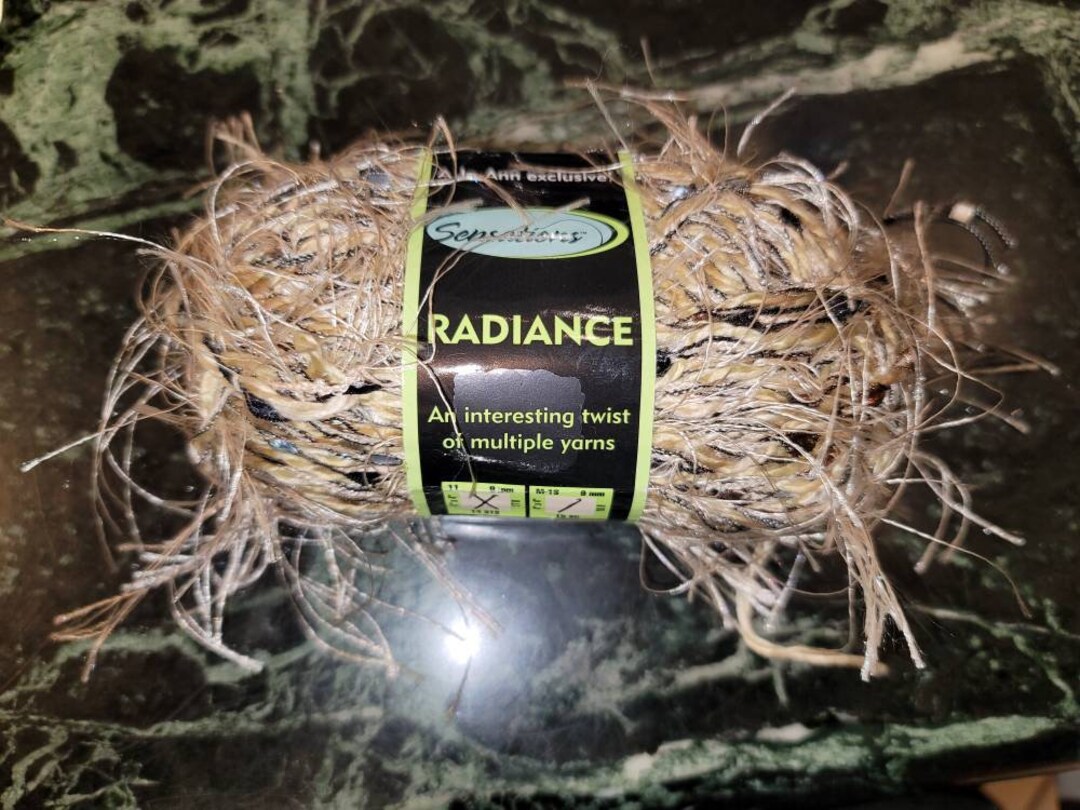 New Joann Sensations Radiance Yarn 50g 1 Skein Beige Etsy