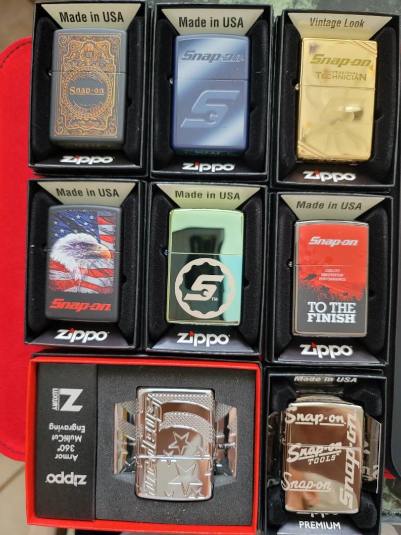 IMMACULATE Snapon™ Tools Zippo Lighter 2021 Collection 8 Etsy