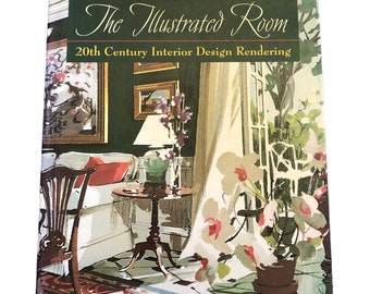 The Illustrated Room: 20th Century Interior Design Rendering by Vilma Barr , Hard Cover