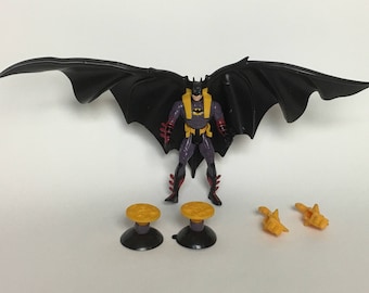 1995 Batman Forever Blast Cape Batman Assault Blades Kenner Action Figure C56 for sale online 