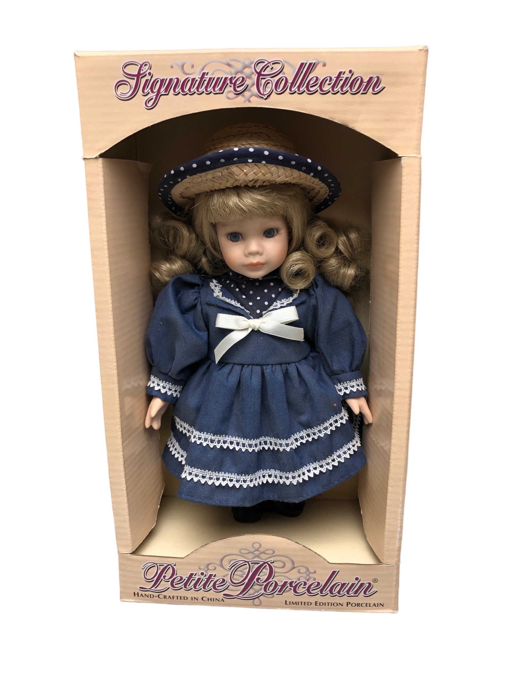 その他 porcelain doll Collector's Choice LIMITED EDITION Genuine Fine Bisque