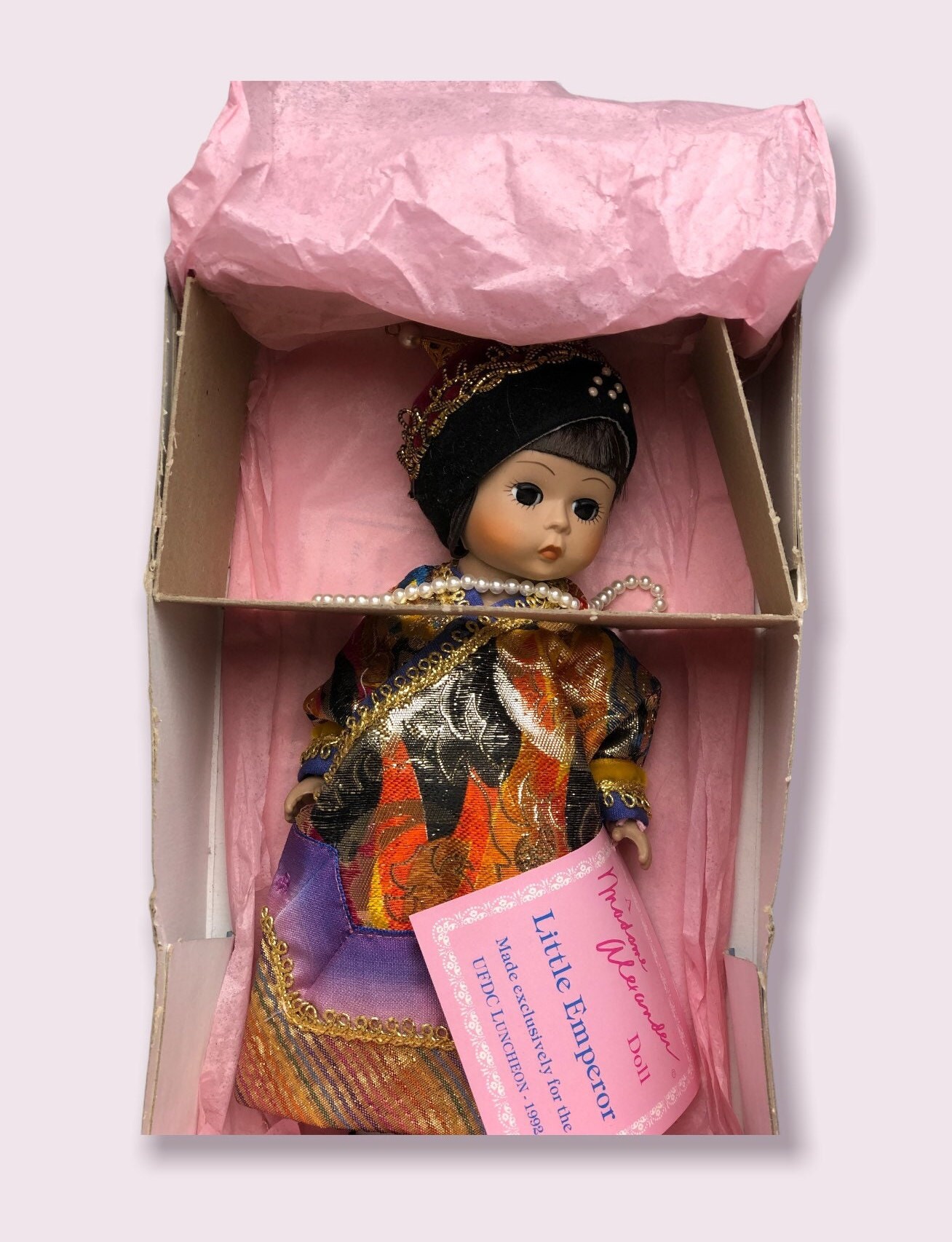 Rare 1992 Madame Alexander Little Emperor Chinese China Boy Doll
