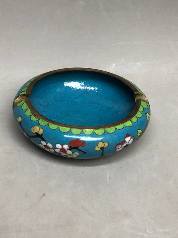 Antique Chinese Cloisonne Turquoise 4