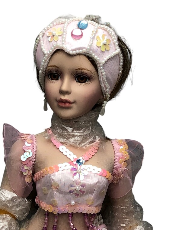Porcelain mermaid on sale doll