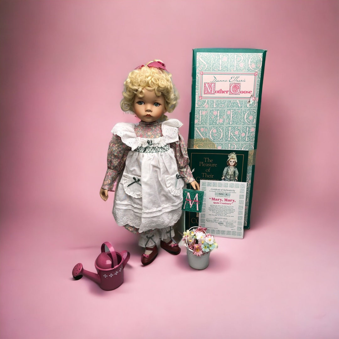Knowles 14” Porcelain Doll 
