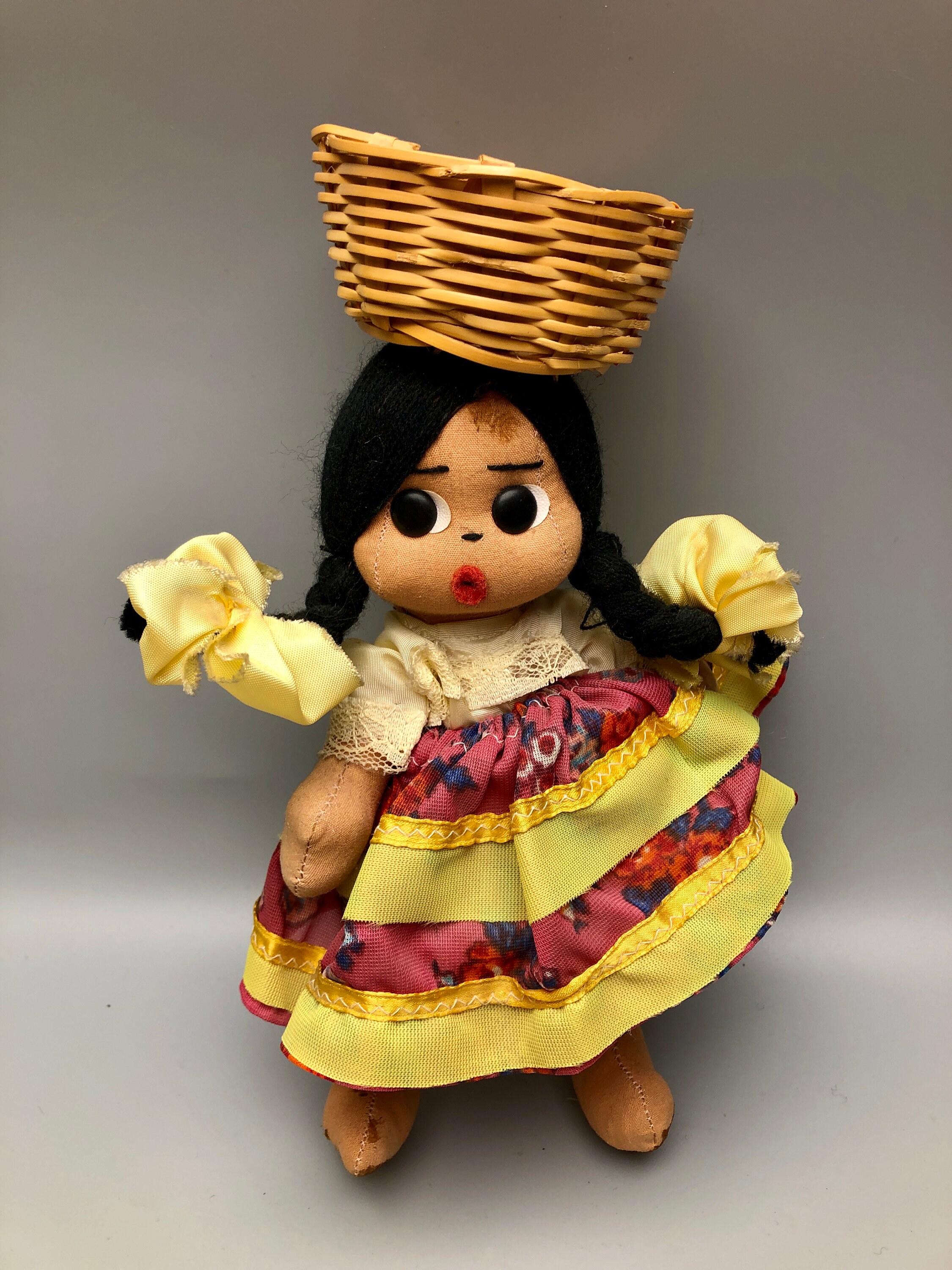 土人形デザイン　南米　メキシコ  約20cm 楽天市場】ココペリ ココペリ人形 メキシコ サラペ Lサイズ R4T