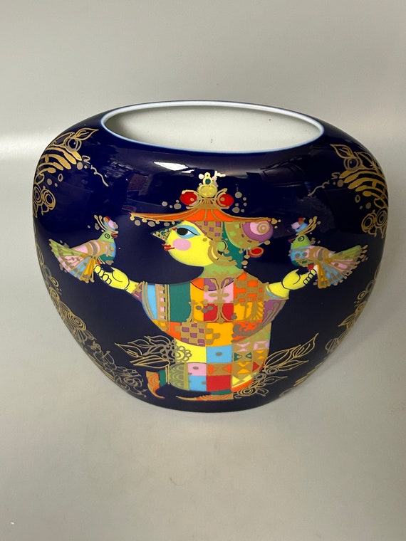 ローゼンタールRosenthal デンマークBjörn Wiinblad壁掛け Rosenthal クリスタルクリスマスプレート壁掛け飾り皿 大皿