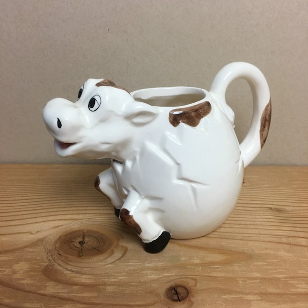 Unique Vintage Ceramic Tastesetter by Sigma Whimsical Funny Cow Creamer - Hard to Find - Japan