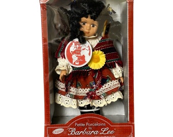 Barbara Lee Dolls of the World "Mexico" Limited Edition Petite Porcelains in originele doos