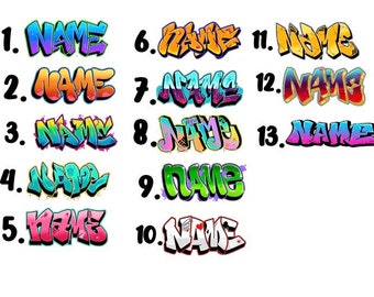 Custom Decals, Label, Laptop Decal, Personalized Sticker, Stickers, Decals,  Window Decal, Graffiti, Graffiti Decal, Great Stocking Stuffer - Etsy  Denmark