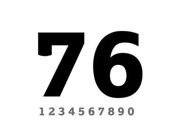 Race Car Number (Lexia) Decal Sticker